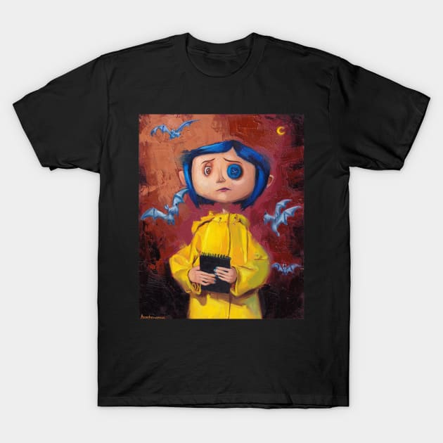 Coraline T-Shirt by Ansekenamun